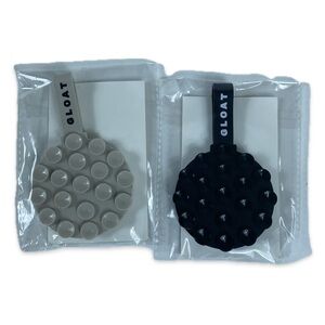 Gloat Silicone Suction Pad Phone Holder Phone Grip (2 Pack Gray & Black)